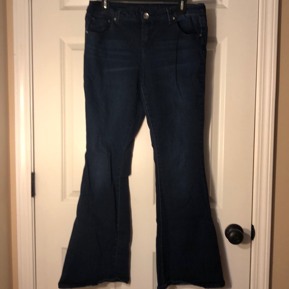 Justice boot cut jeans